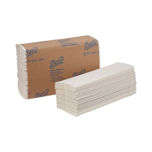 Scott paper towel fold - scott, c-fold